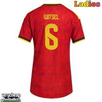 Belgium Axel Witsel #6 Replica Home Shirt Ladies World Cup 2026 Short Sleeve